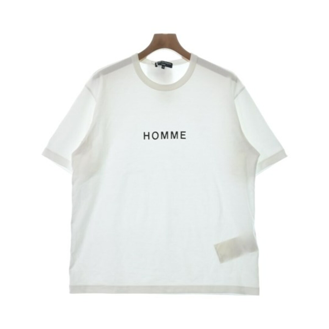 なし伸縮性COMME des GARCONS HOMME Tシャツ・カットソー S 白