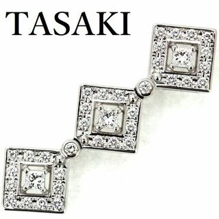 タサキ(TASAKI)の田崎真珠 TASAKI 2way ダイヤモンド 0.53ct ペンダント K18WG(その他)