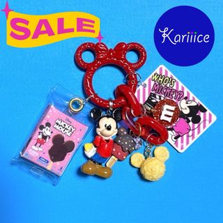 ディズニー(Disney)のミニ🐭じゃらじゃらキーホルダー🐭ハハッ🏰🌈(キーホルダー/ストラップ)