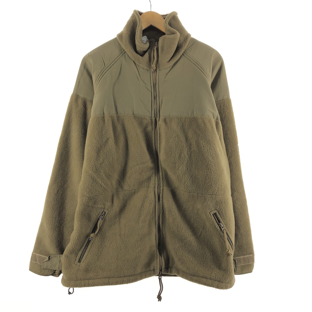 01年納品 米軍実品 COLD WEATHER SYNTHETIC FLEECE ミリタリー フリースジャケット LARGE メンズL /eaa362107