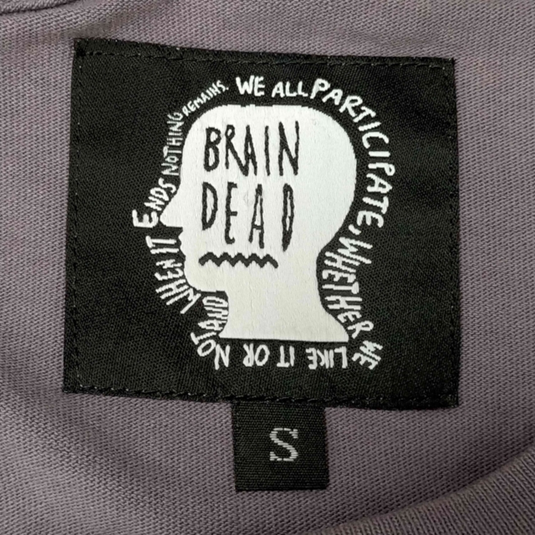 BRAIN DEAD(ブレインデッド) USA製 ロングスリーブTシャツ メンズ 5