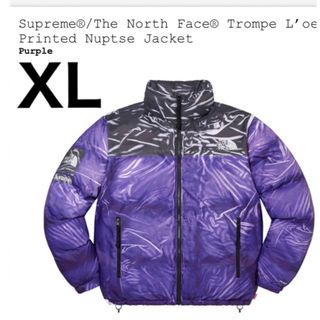 シュプリーム(Supreme)のThe North Face Trompe Loeil Printed TNF(ダウンジャケット)