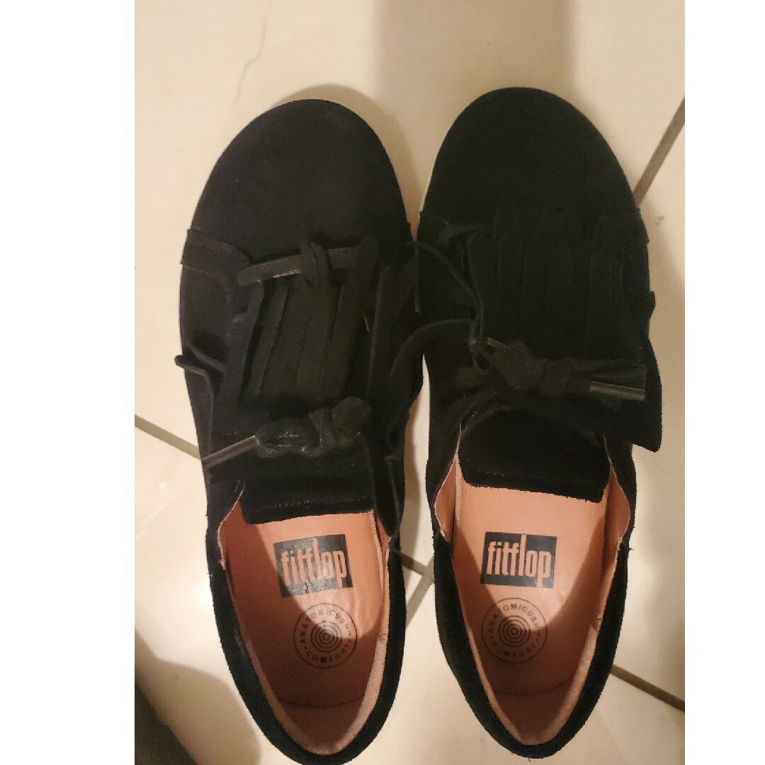 fitflop(フィットフロップ)のフィットフロップ FitFlop スニーカー FRINGE 黒 レディースの靴/シューズ(スニーカー)の商品写真