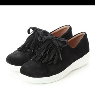 フィットフロップ(fitflop)のフィットフロップ FitFlop スニーカー FRINGE 黒(スニーカー)