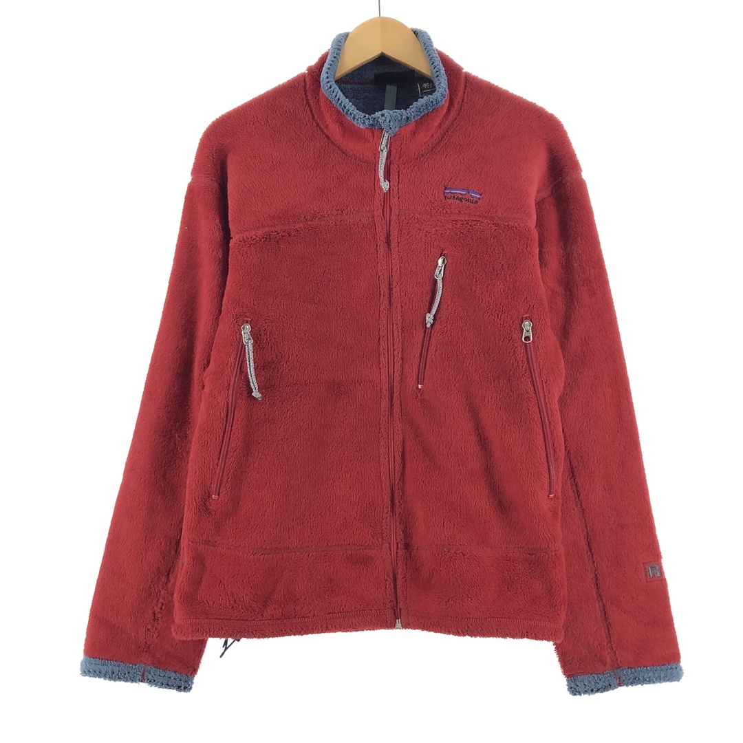 01年製 パタゴニア Patagonia レギュレーターR4 36100FA01 フリースジャケット USA製 メンズM /eaa361712レッド系赤色柄