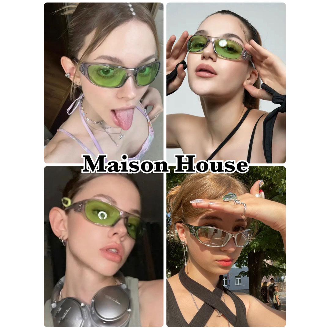King Gnu着用】スポーツ型サングラスの通販 by Maison House King Gnu着用】スポーツ型サングラスの通販 by Maison House