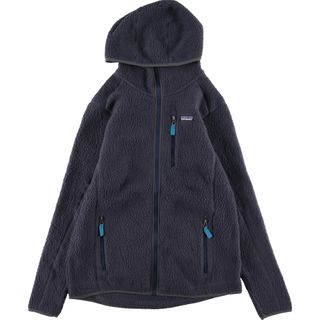 パタゴニア(patagonia)の古着 17年製 パタゴニア Patagonia レトロパイルフーディ STY 22805FA17 フリースパーカー レディースL /eaa342289(その他)