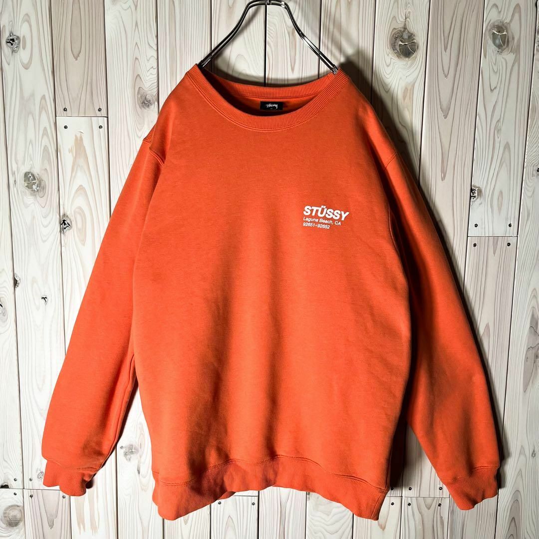 STUSSY - 【極美品】ステューシー 両面ロゴ ラグナビーチ スウェット ...