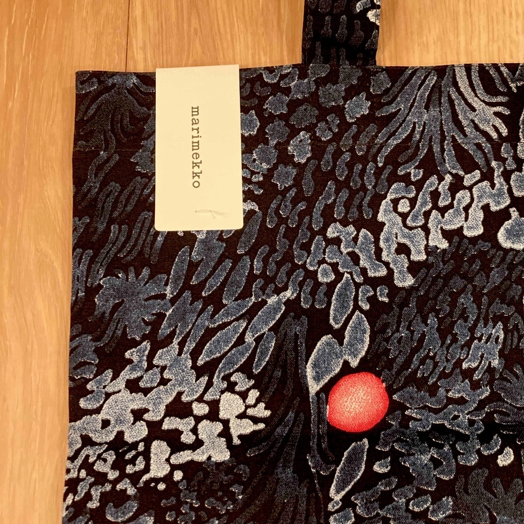 marimekko - ☆新品!タグ付き マリメッコ 北欧 トートバッグ ネイビー