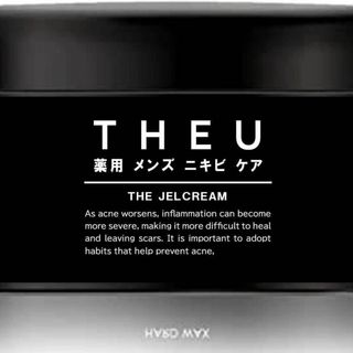 薬 用 メンズ ニキビ ケア ジェル クリーム 50g THEU ニキビ跡 ニキ(フェイスクリーム)