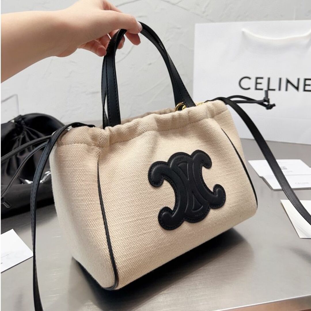 celine - 早い者勝ち CELINE セリーヌ 2way トートバッグ キャンバスの ...