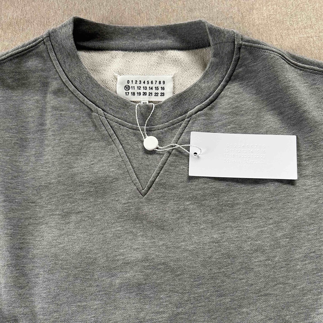 50新品 メゾン マルジェラ クラシック スウェット シャツ 22SS グレー