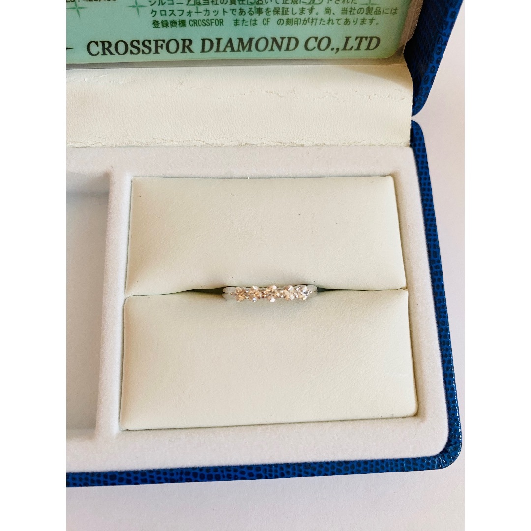 Crossfor(クロスフォー)のクロスフォー crossfor 指輪 新品未使用 キュービックジルコニア レディースのアクセサリー(リング(指輪))の商品写真