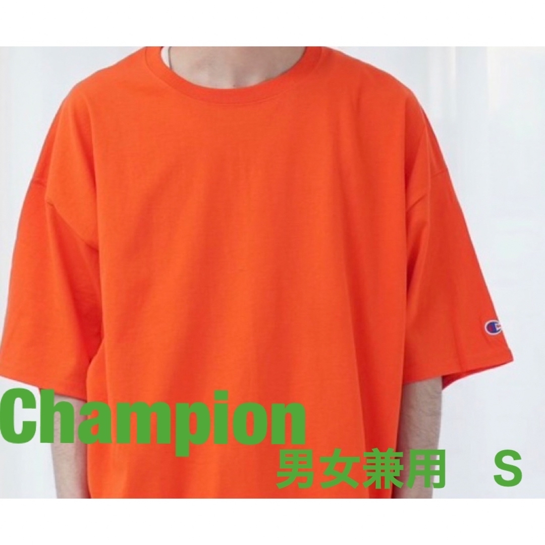 Champion(チャンピオン)の【新品、未使用】tシャツ Tシャツ チャンピオン  オーバーサイズ 半袖  レディースのトップス(Tシャツ(半袖/袖なし))の商品写真