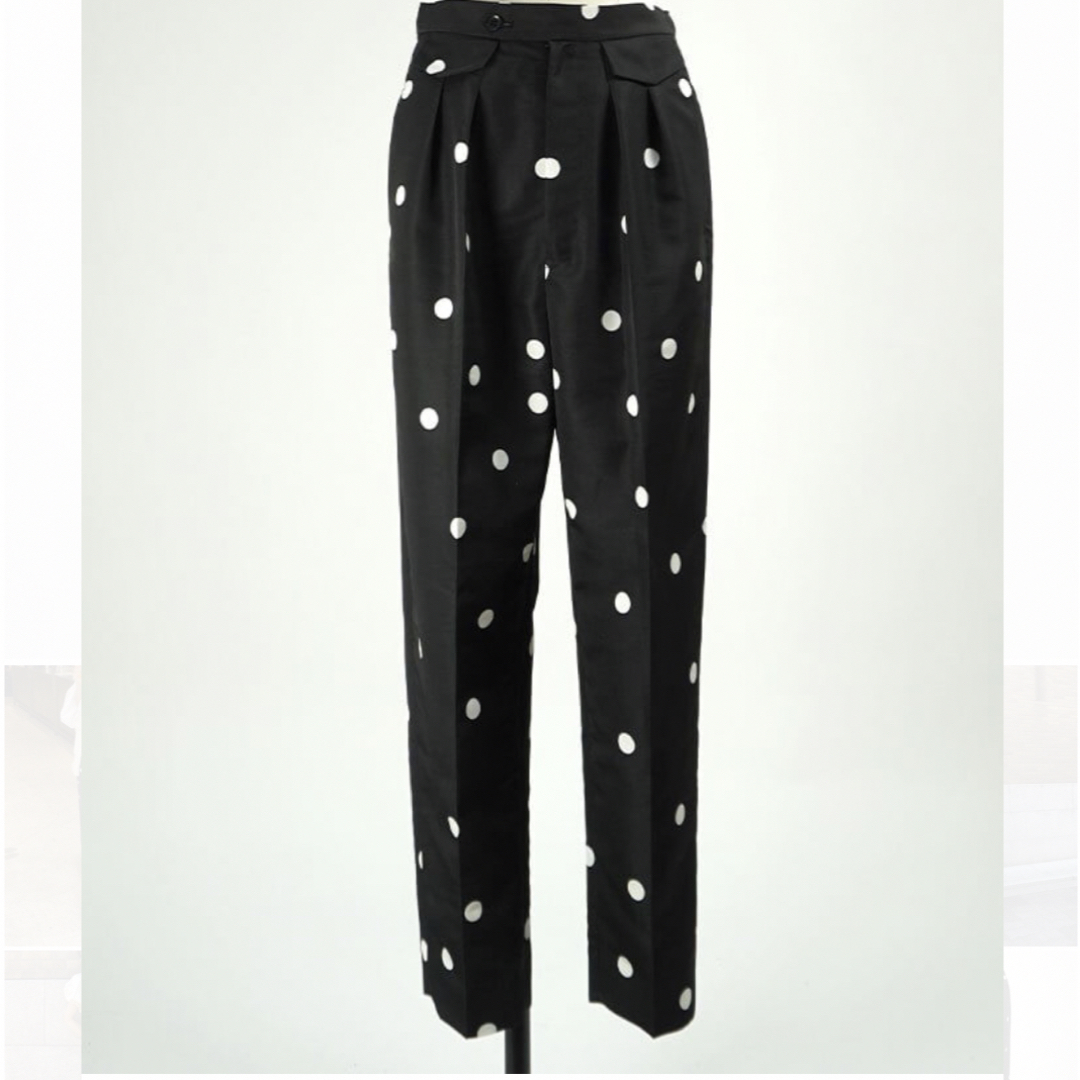 新品 HYEON hyeon carrot pants dot black 新品 HYEON hyeon carrot pants dot black