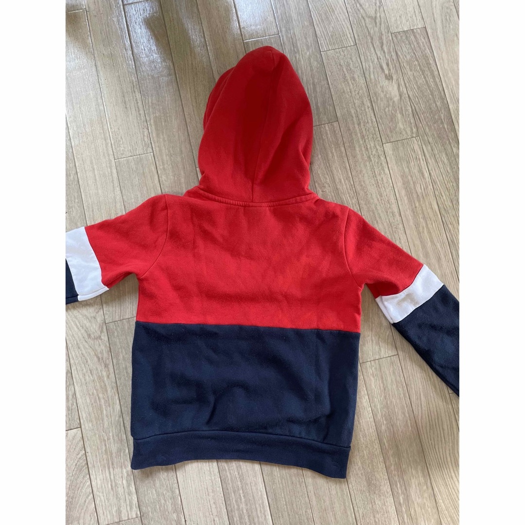 adidas(アディダス)のadidas パーカー キッズ/ベビー/マタニティのキッズ服男の子用(90cm~)(その他)の商品写真