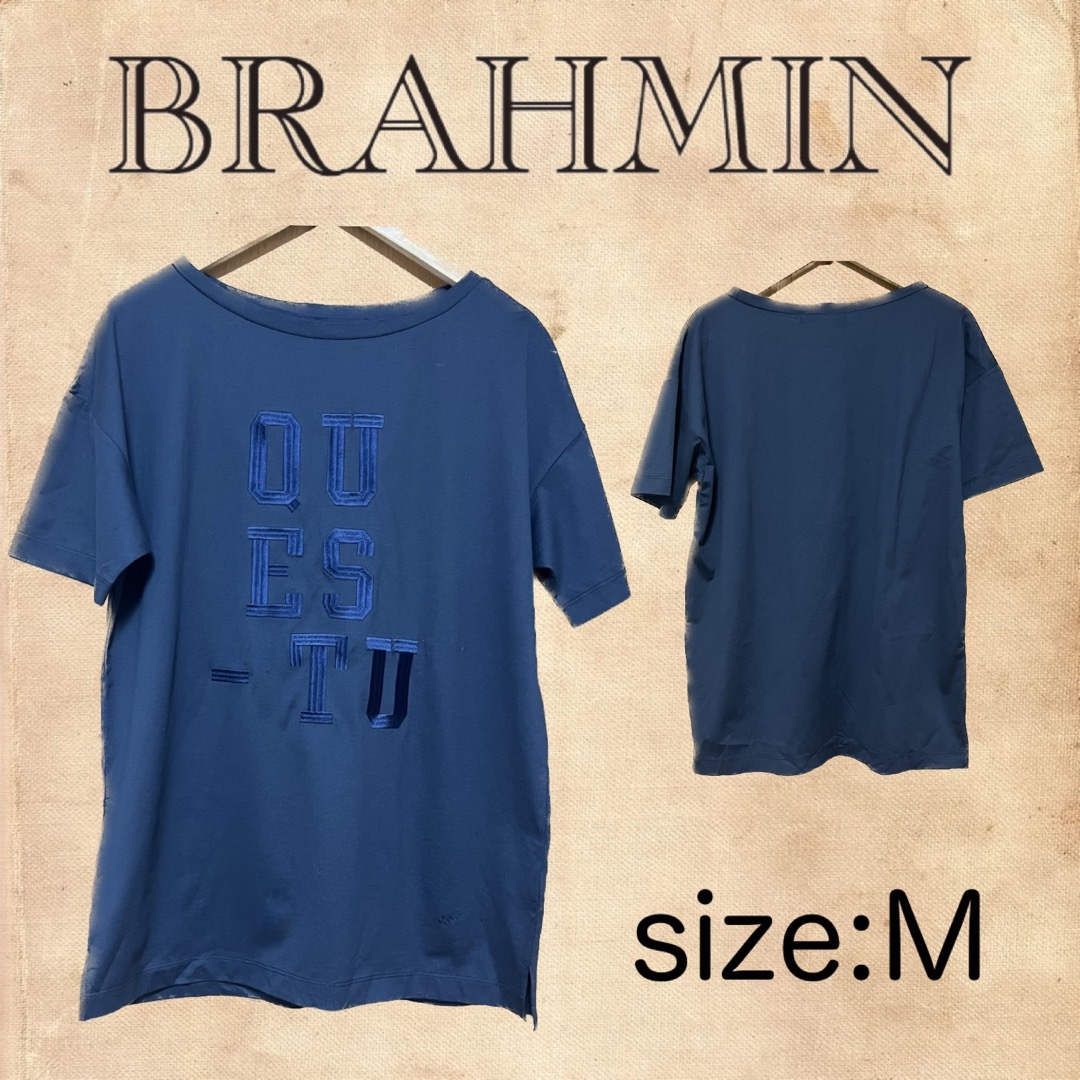 BRAHMIN(ブラーミン)の【ブラーミン】ネイビーTシャツ メンズのトップス(Tシャツ/カットソー(半袖/袖なし))の商品写真