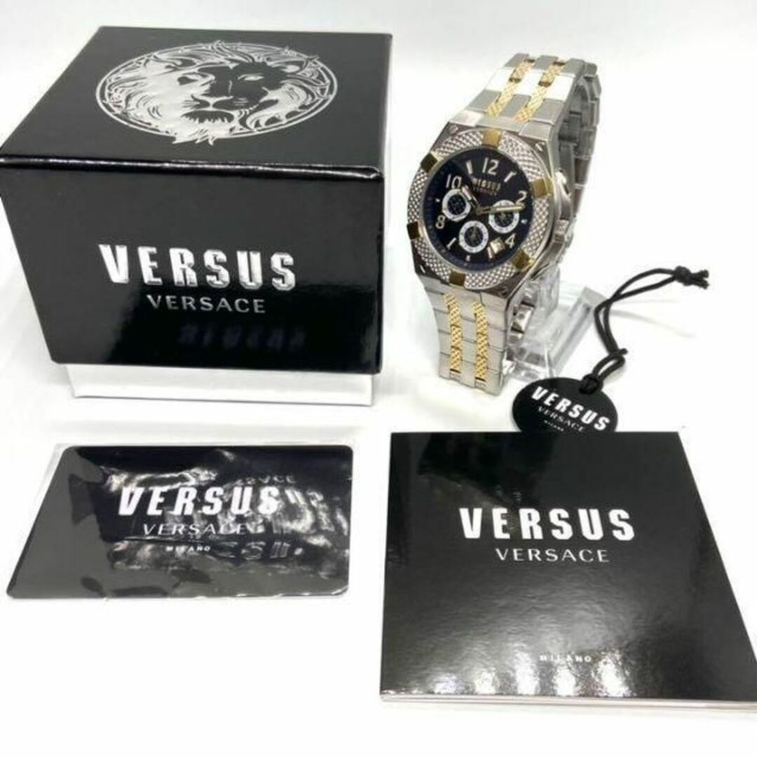 Versus Versace ヴェルサス ヴェルサーチ メンズ 腕時計 イタリア メンズの時計(腕時計(アナログ))の商品写真