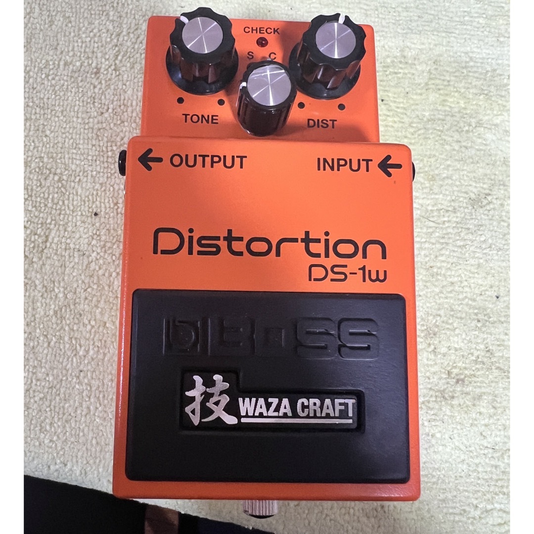 BOSS(ボス)のBOSS WAZA CRAFT Distortion DS-1W 楽器のギター(エフェクター)の商品写真