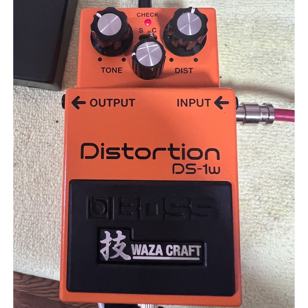 BOSS(ボス)のBOSS WAZA CRAFT Distortion DS-1W 楽器のギター(エフェクター)の商品写真