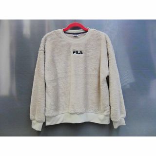 フィラ(FILA)のフィラ ボア トレーナー サイズL ベージュ☆FILA(トレーナー/スウェット)