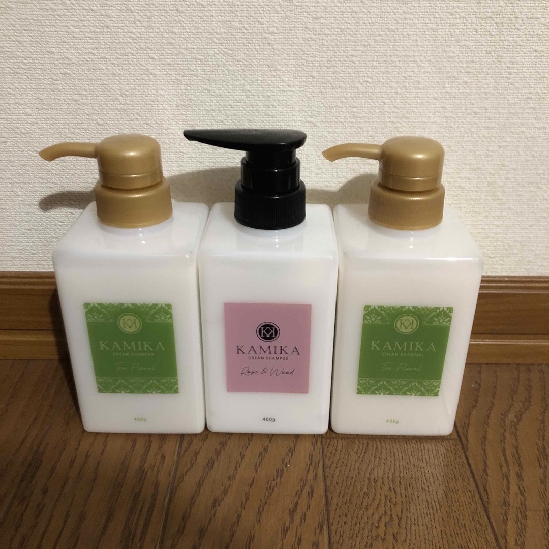 KAMIKAオールインワンクリームシャンプー&ヘアオイル