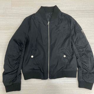 REPLAY MA-1レザージャケット 使用数回のみ 購入時¥80000の品-