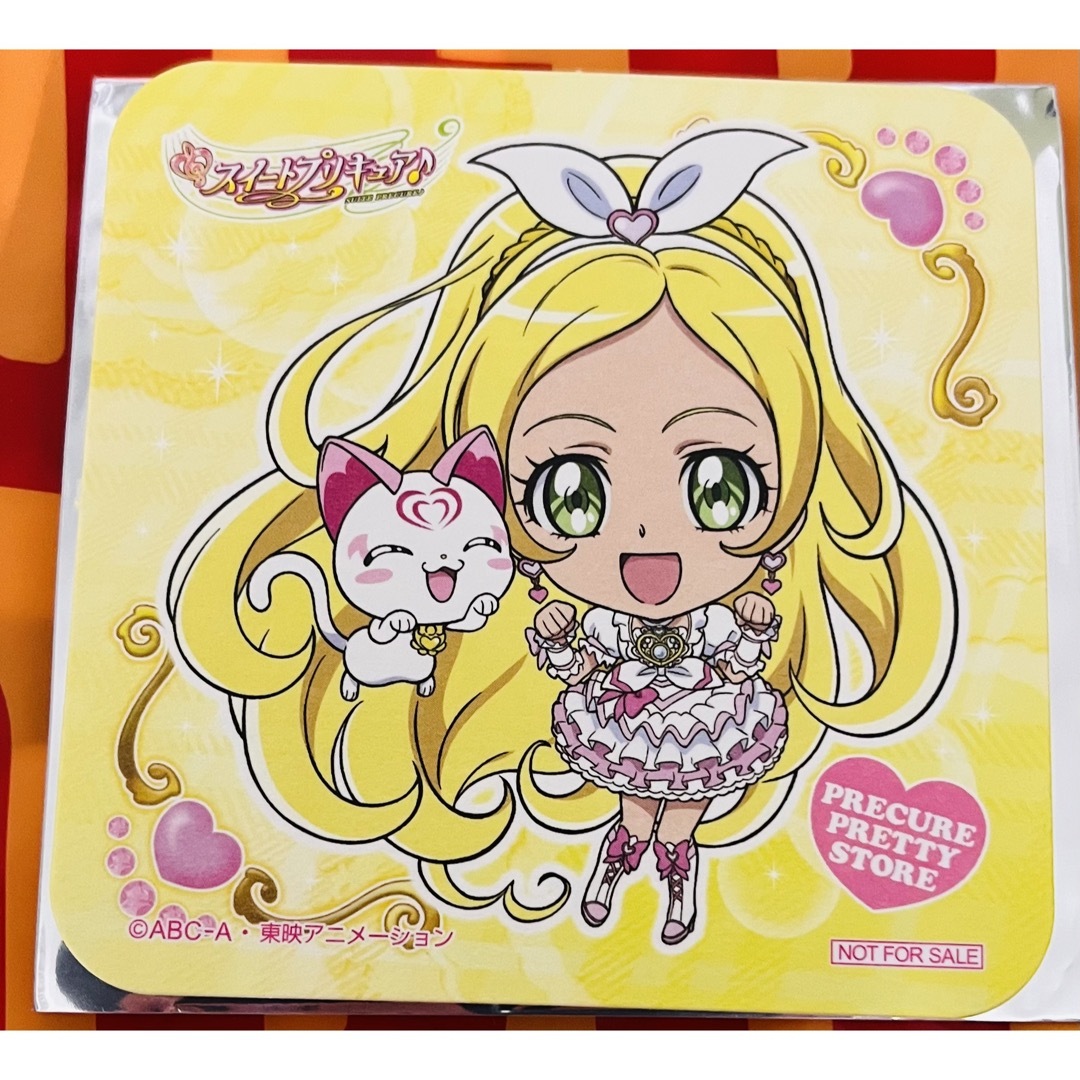 プリキュア プリティストア スタンプカード特典 復刻コースター プリキュア プリティストア スタンプカード特典 復刻コースター