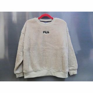 フィラ(FILA)のFILA ボア トレーナー サイズLL ベージュ★フィラ(トレーナー/スウェット)