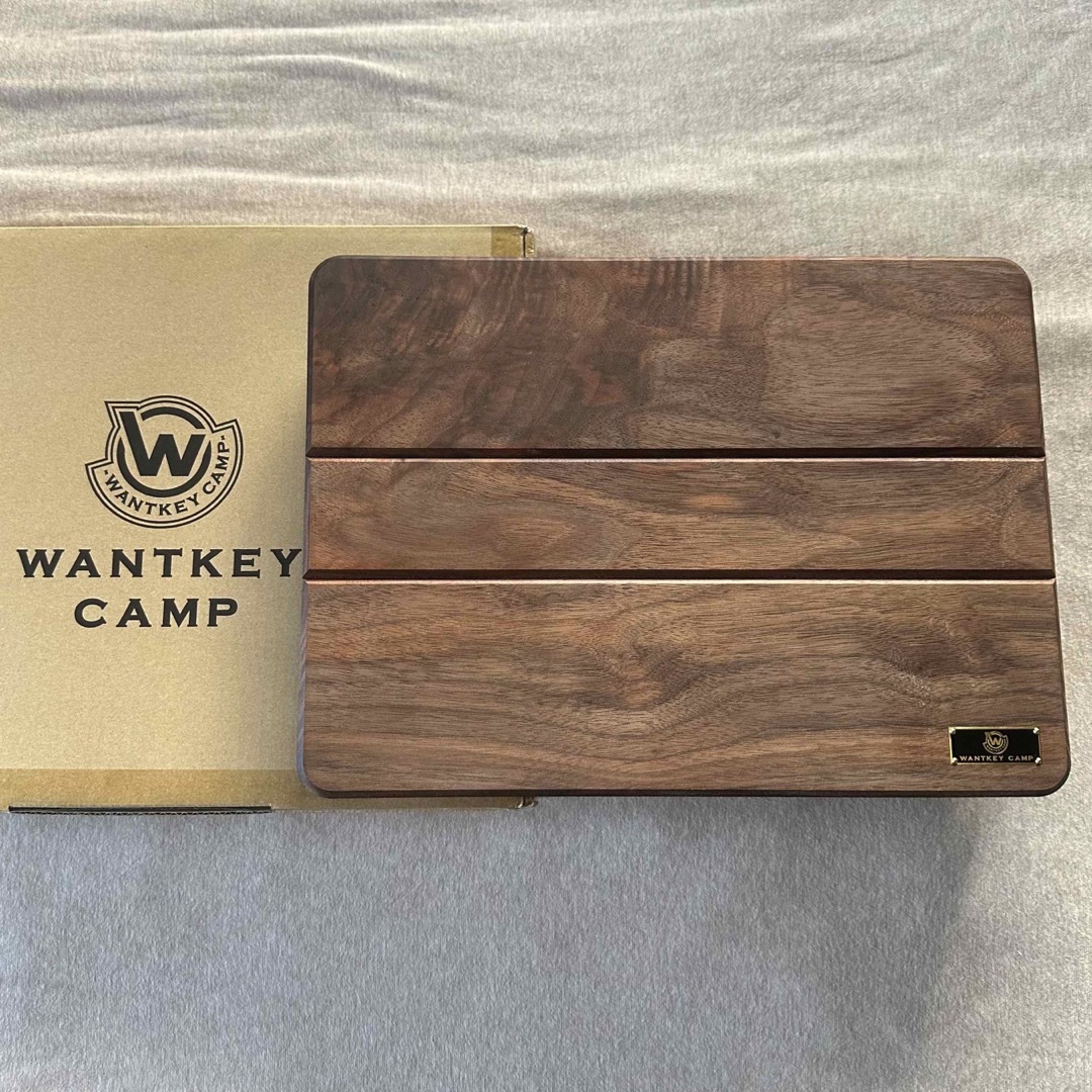 新品 WANTKEY CAMP BOXTOP25 FW ウォールナット 天板