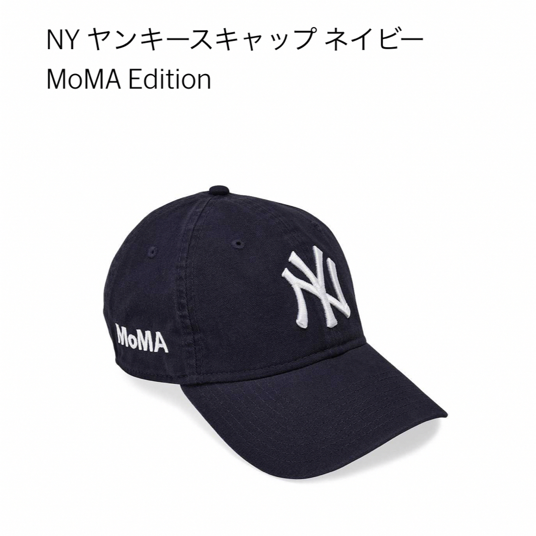 MoMa ニューエラ　ネイビー　帽子　キャップ　レディース　メンズ帽子