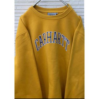 カーハート(carhartt)のカーハート　トレーナー　スウェット　マスタード　イエロー(スウェット)