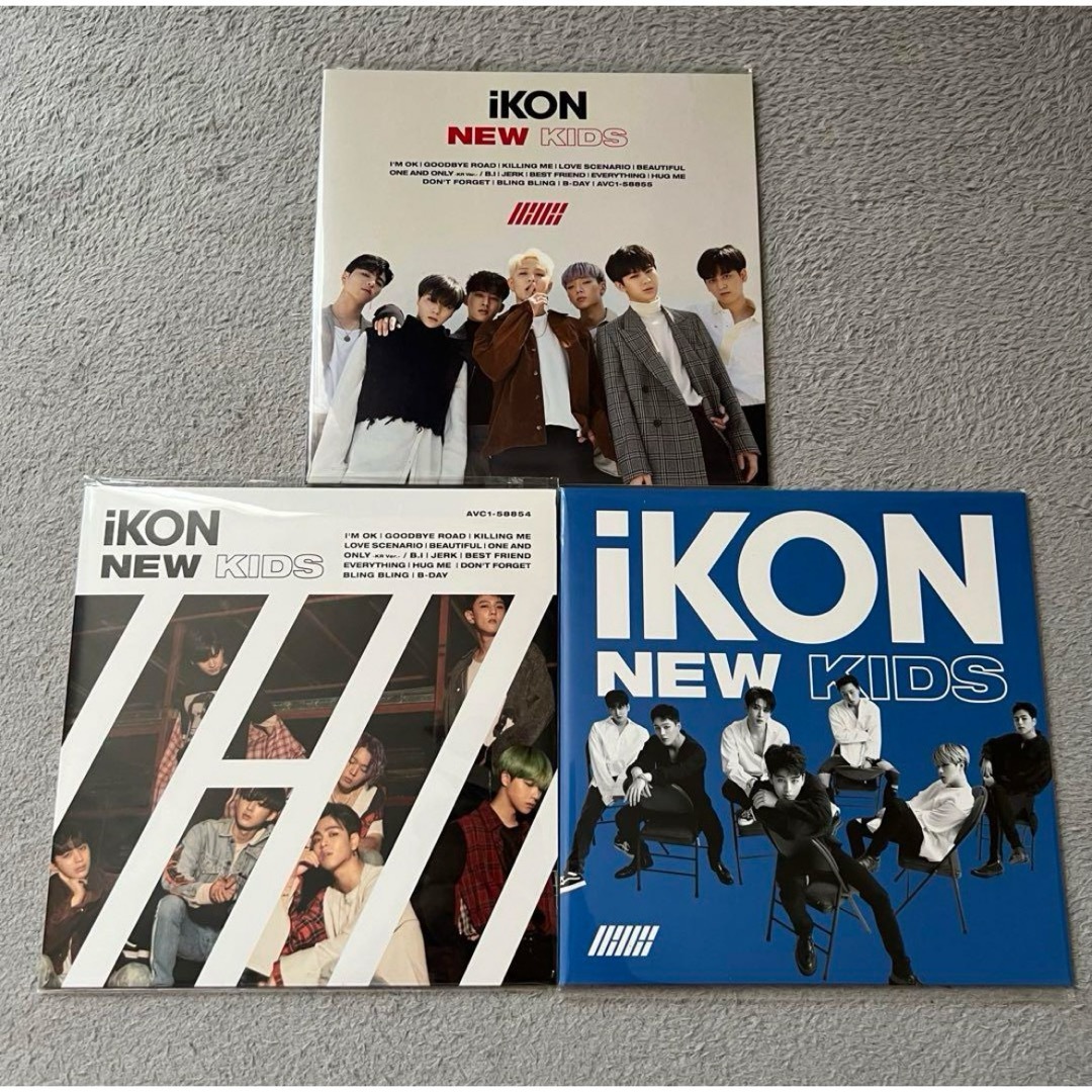 iKON(アイコン)のiKON NEW KIDS CD アルバム エンタメ/ホビーのタレントグッズ(アイドルグッズ)の商品写真