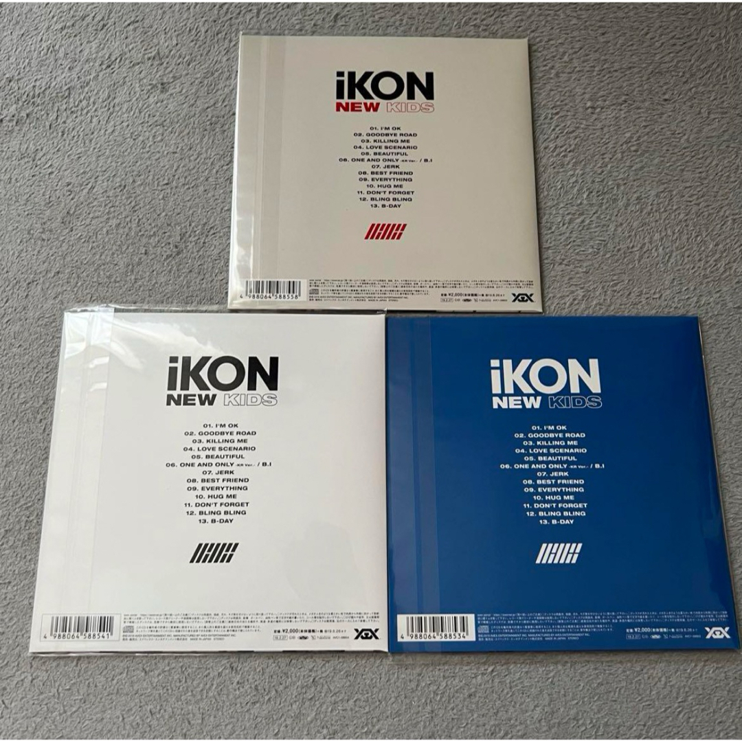 iKON(アイコン)のiKON NEW KIDS CD アルバム エンタメ/ホビーのタレントグッズ(アイドルグッズ)の商品写真