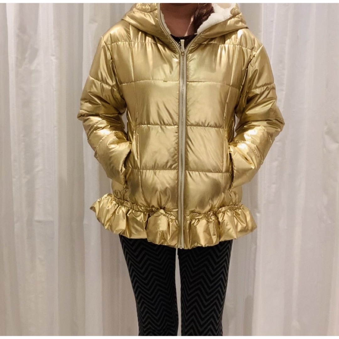 新品】kate spade ゴールドダウンジャケット金運UP♪ 新品】kate spade ゴールドダウンジャケット金運UP♪