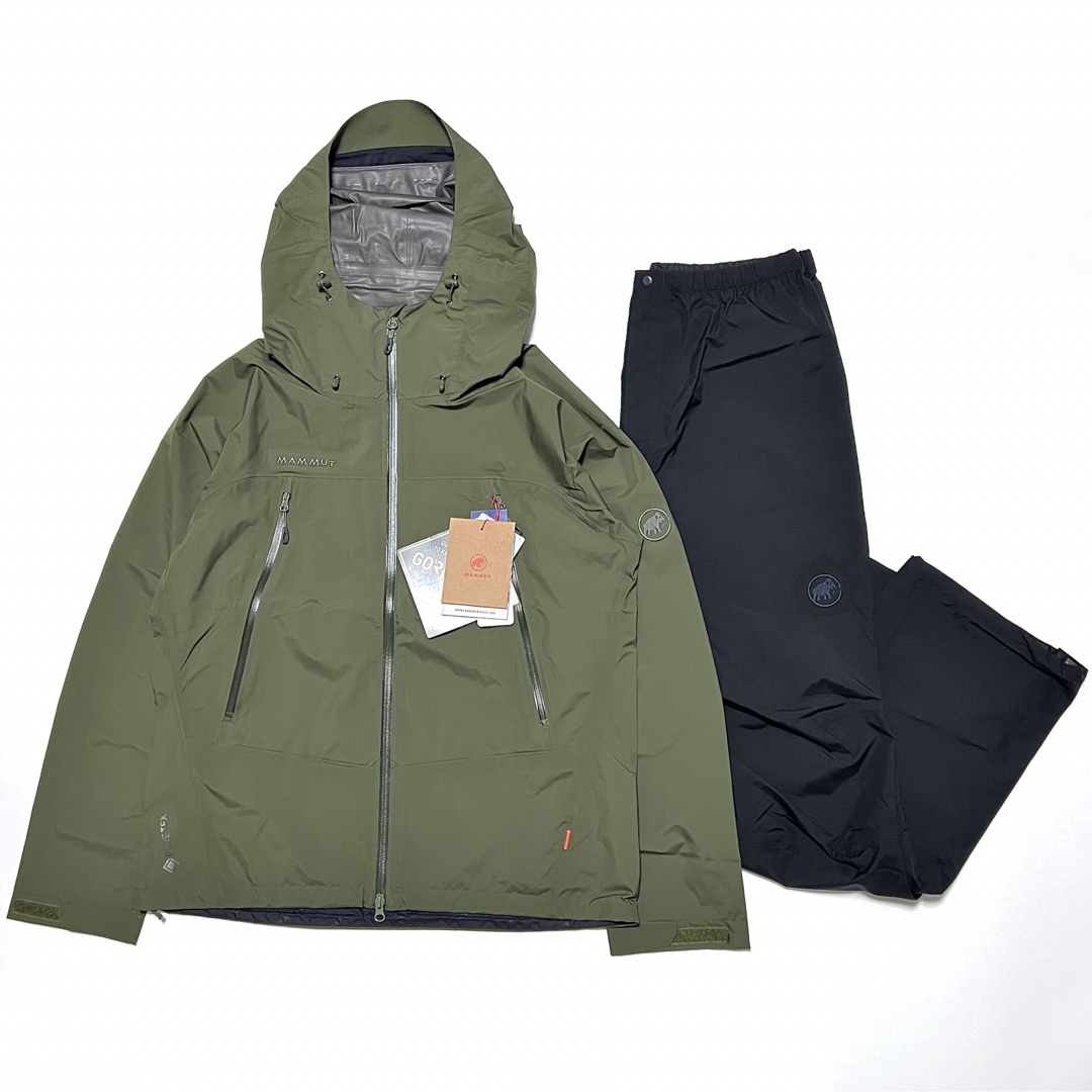 Mammut - L 新品 マムート ゴアテックス 防水 レインウェア 上下