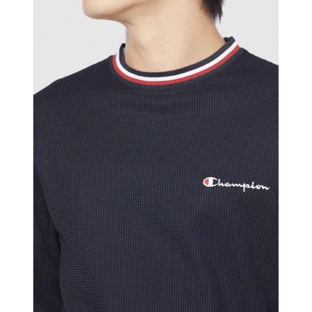 Champion(チャンピオン)のchampionロングスリーブワッフルTシャツ メンズのトップス(Tシャツ/カットソー(七分/長袖))の商品写真