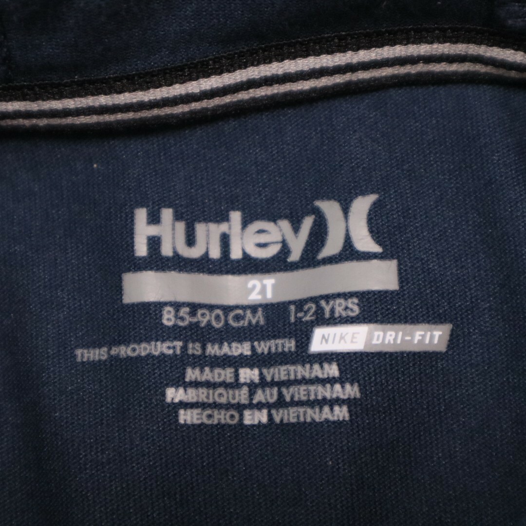 Hurley(ハーレー)のハーレー　長袖フーディー　ロンＴ　【2T】 キッズ/ベビー/マタニティのキッズ服男の子用(90cm~)(Tシャツ/カットソー)の商品写真