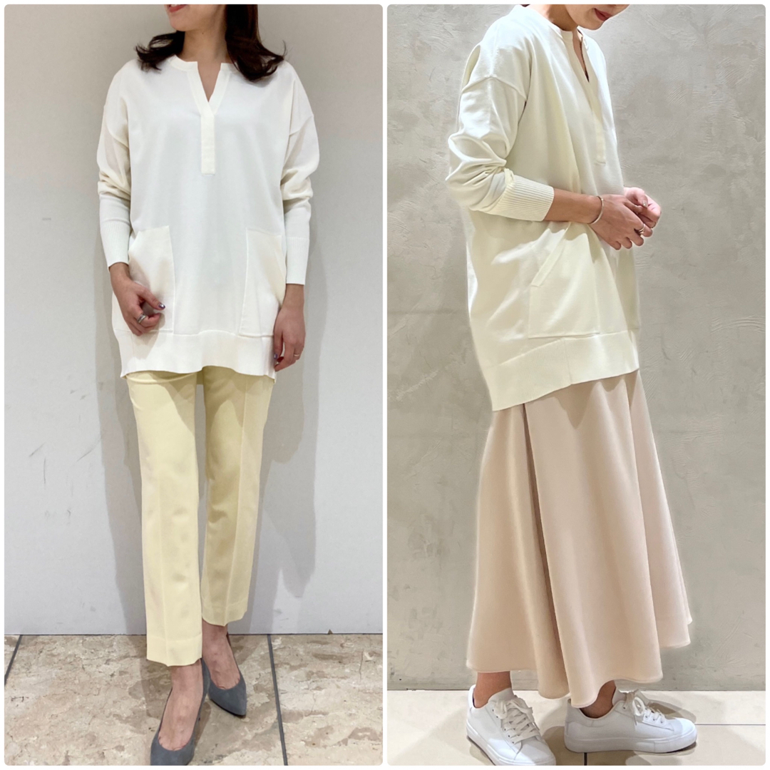 Theory luxe - theory luxe 23SS スキッパーネックプルオーバー Theory luxe - theory luxe 23SS スキッパーネックプルオーバー