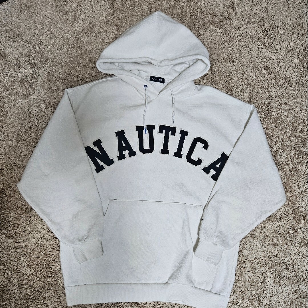 NAUTICA/ノーティカ Arch Logo Sweat Hoodie