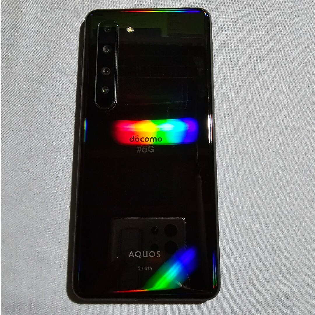 AQUOS R5G ブラックレイ 256GB/12GB