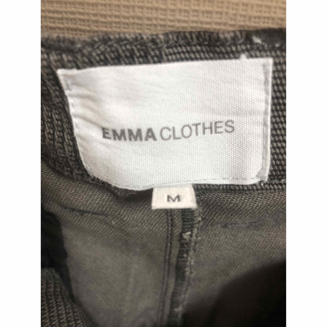 EMMA CLOTHES(エマクローズ)のEMMA CLOTHES カツラギストレッチ1タックワイドチノパンツ　Mサイズ メンズのパンツ(スラックス)の商品写真