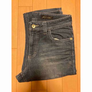 ネイビーナチュラル(navy natural)のNavy Natural ストレートジーンズ　ネイビー　サイズ29インチ(デニム/ジーンズ)