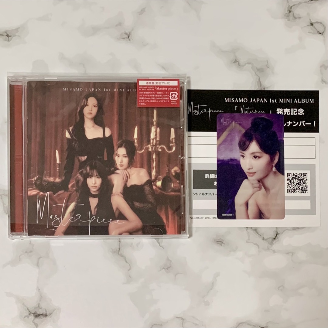 TWICE - TWICE MISAMO Masterpiece 通常盤 CD モモ トレカの通販 by