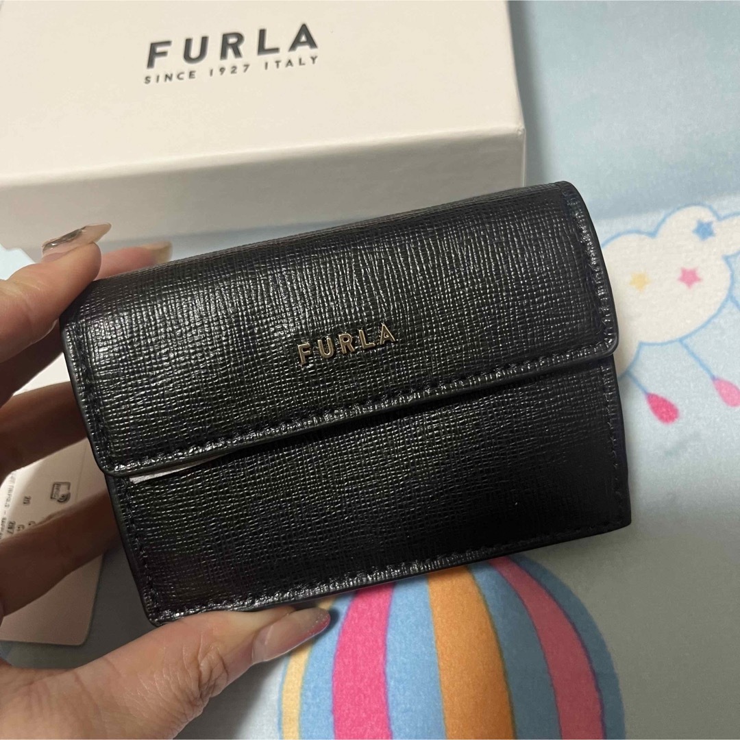 Furla - 【新品 未使用】フルラ FURLA 三つ折り財布 ブラック 財布 ...