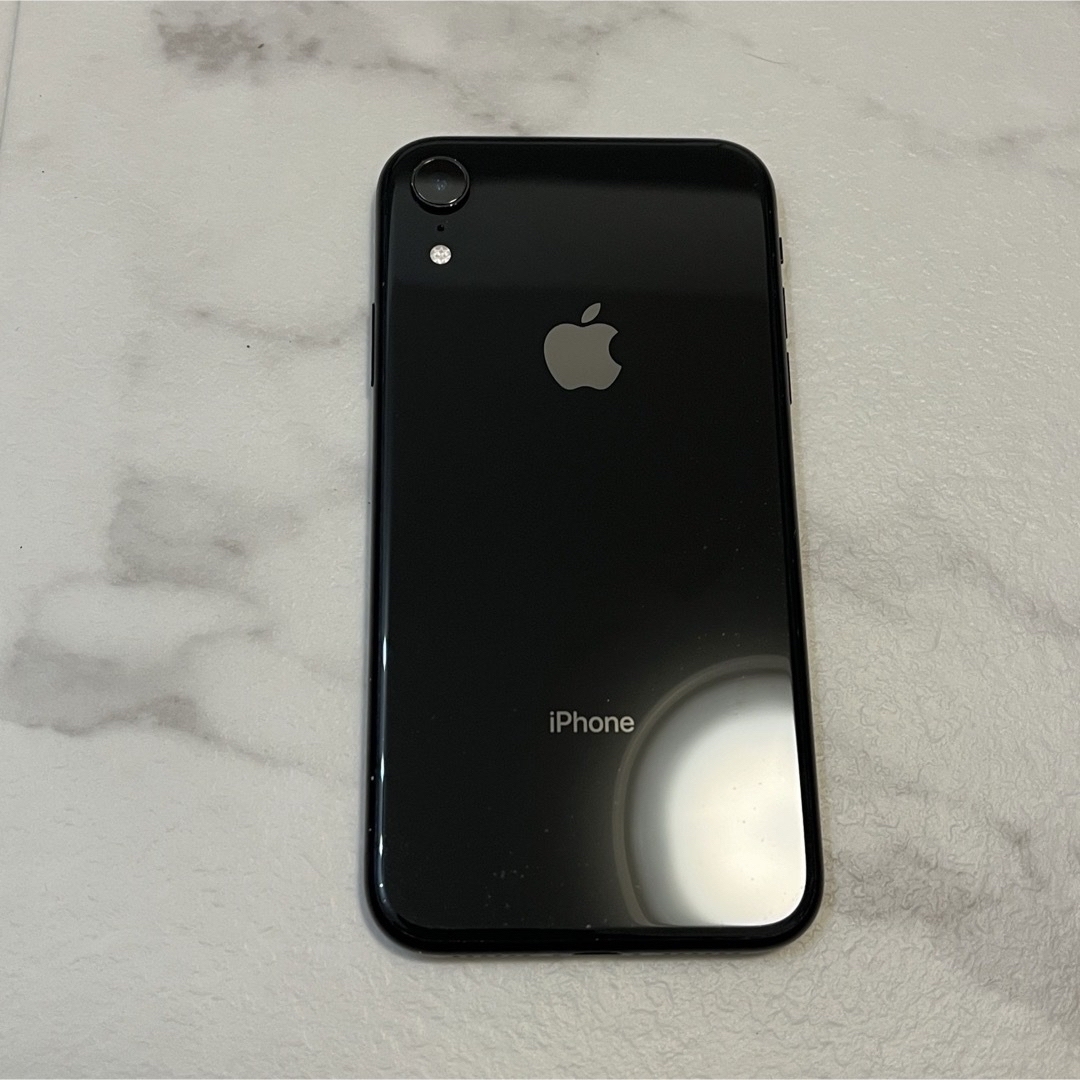 Apple - iPhone XR 128GB ブラック SIMフリーの通販 by にら's shop