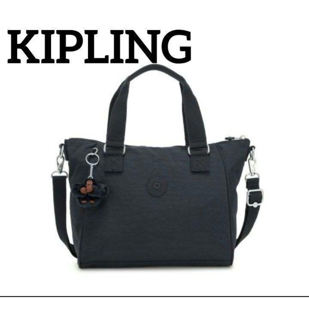 【新品】【KIPLING】ショルダーバッグ レディース ネイビー シンプル