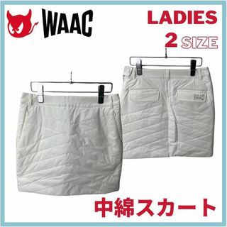 【超美品】WAAC 中綿スカート　冬のゴルフに◎ 韓国ゴルフブランド(ウエア)