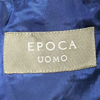 EPOCA UOMO ヘアカーフレザージャケット 48/エポカウォモ 高級ハラコ