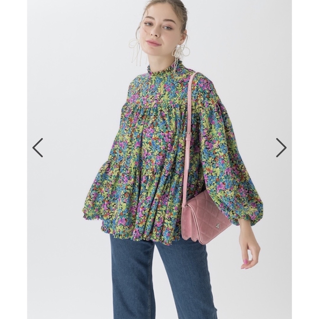 ツルバイマリコオイカワ Joshua(flower) トップス 新品タグ付き-